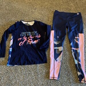 LadyBoss swag leggings and top